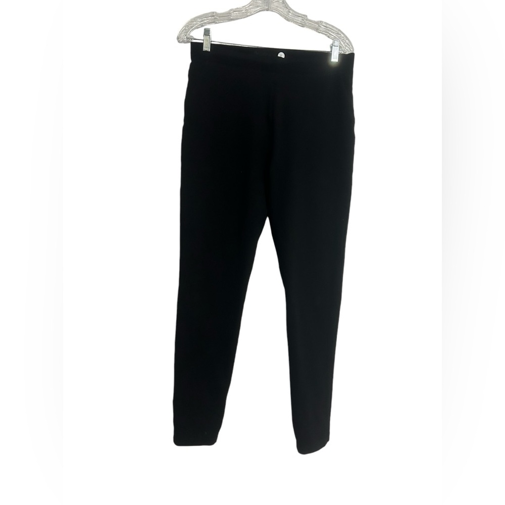Betabrand Women's Black Journey Ponte Skinny Stretch Dress Yoga Pants Large